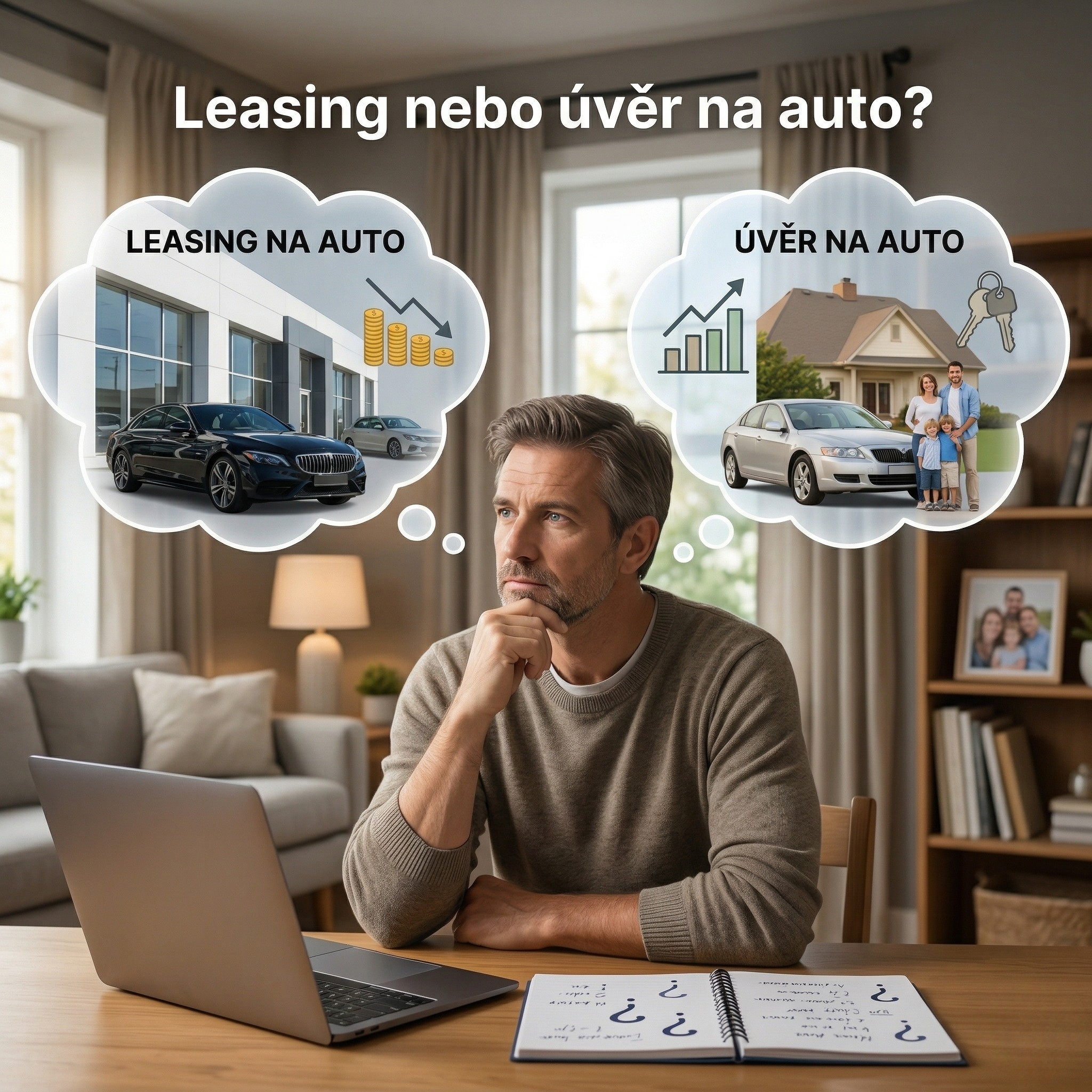 Je lepší leasing nebo úvěr